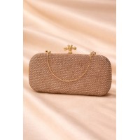 Golden Shimmer Clutch