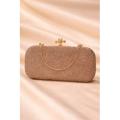 Golden Shimmer Clutch